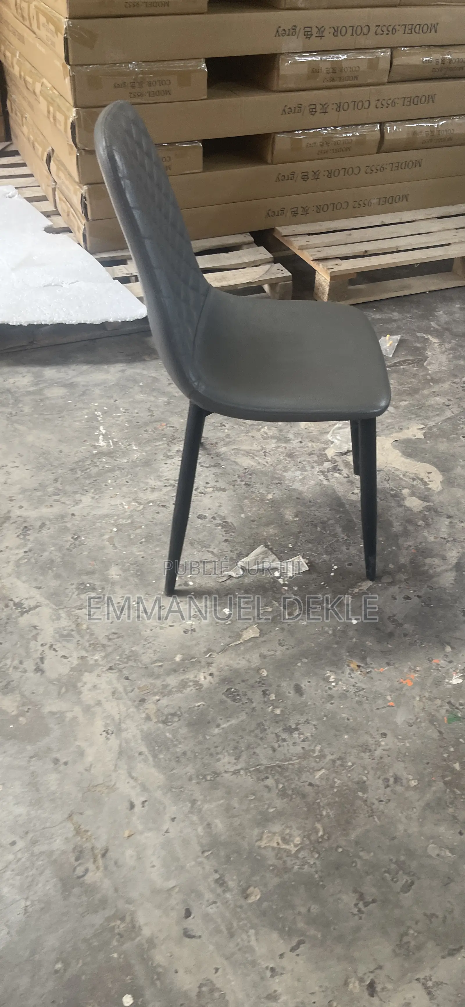 Chaise en Maille Pour Salle À Manger