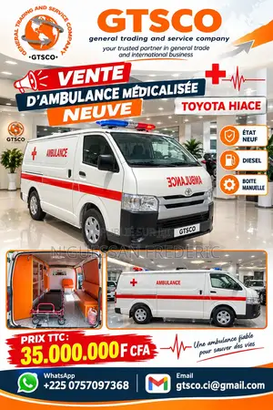Nouveau Toyota HiAce 2026 Blanc