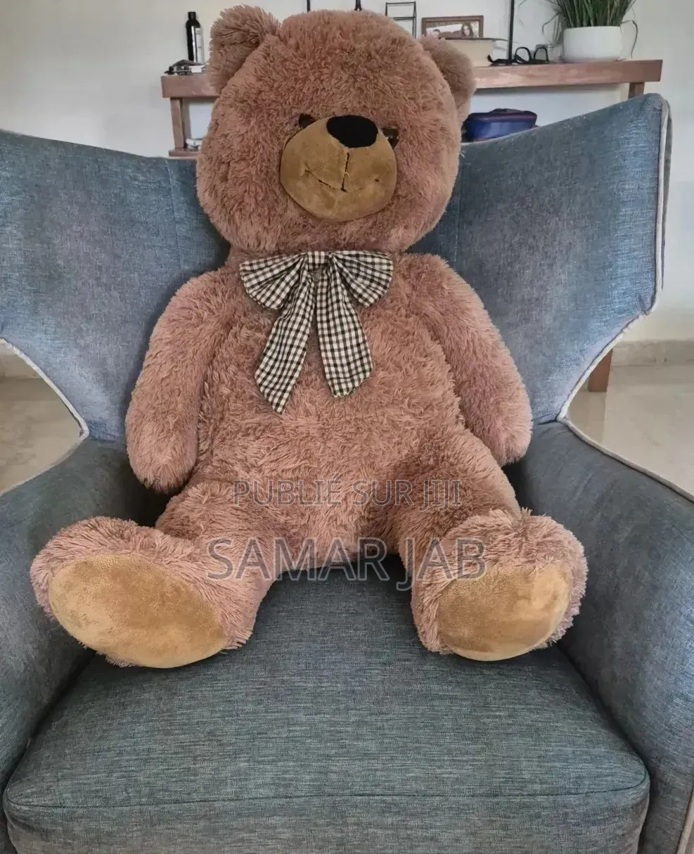 Grand Ours en Peluche Marron