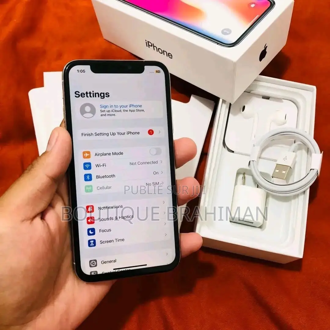 Nouveau Apple iPhone X 256 GB Blanc