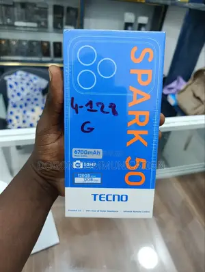 Nouveau Tecno Spark 50 128 GB Gris