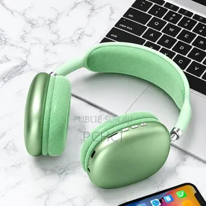 Casque Bluetooth Sans Fil Vert Sauge – Son Immersif