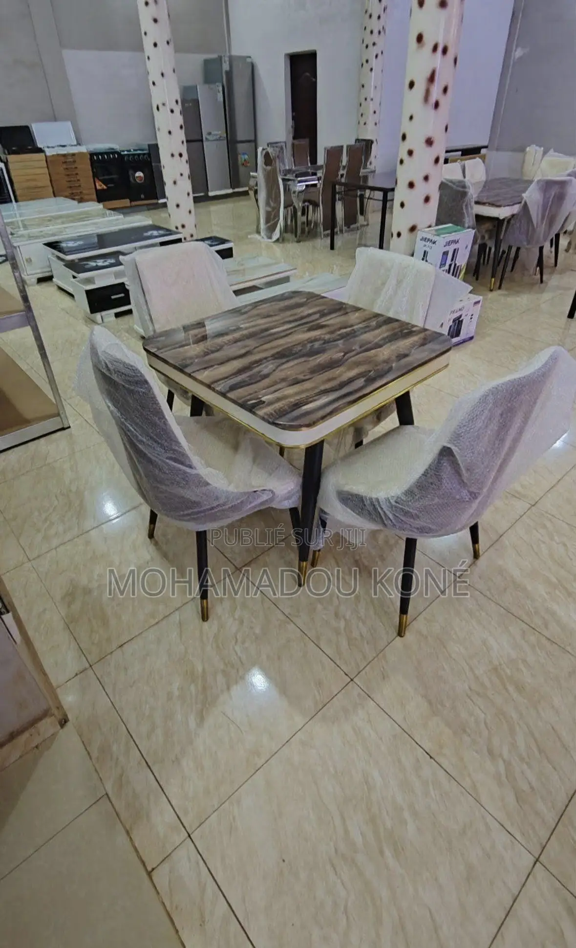 Table À Manger Plus 6 Chaise Chaises Importé