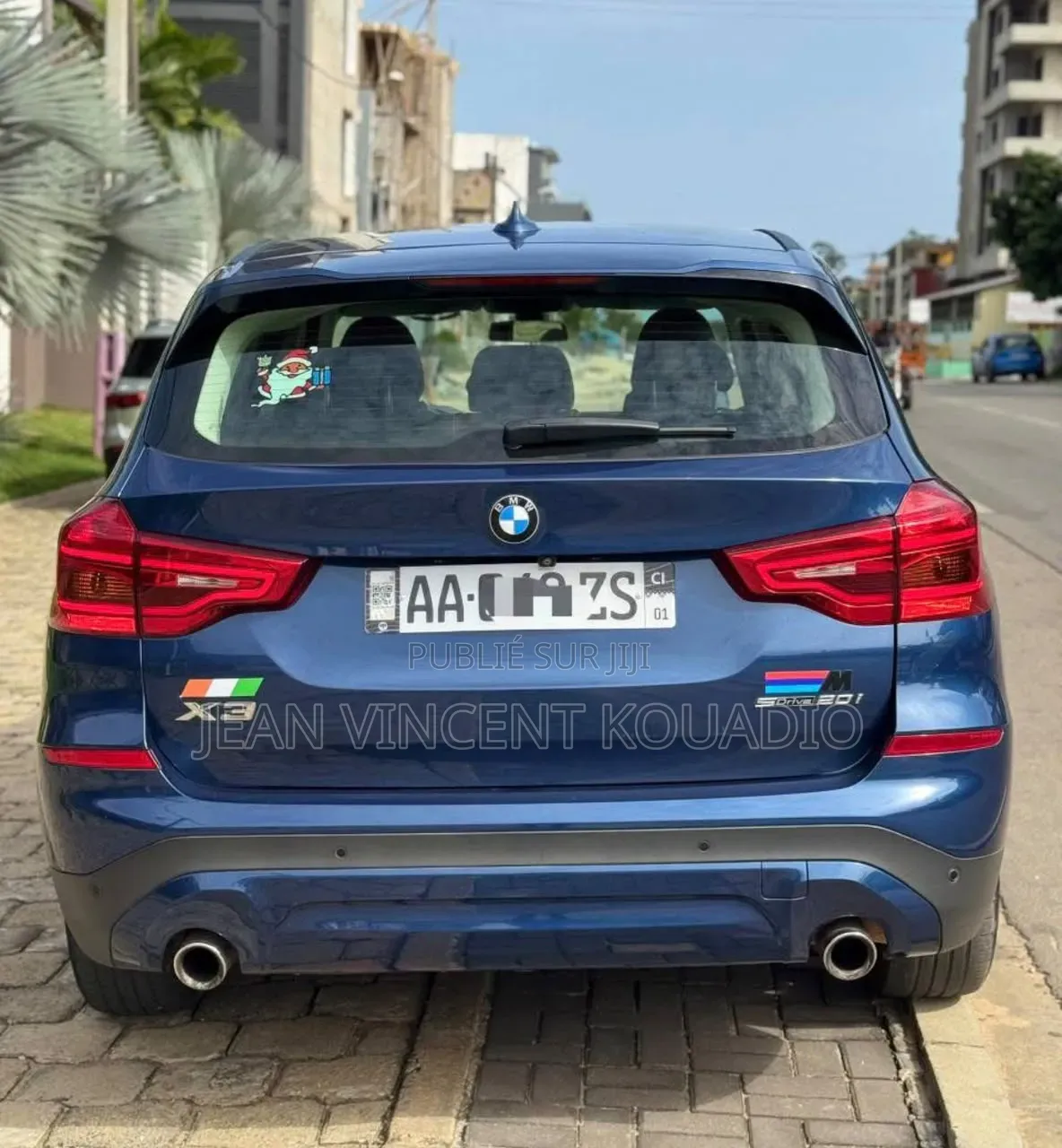 BMW X3 sDrive30i 4x2 2020 Bleu