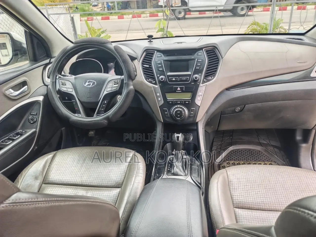 Hyundai Santa Fe 2016 Blanc