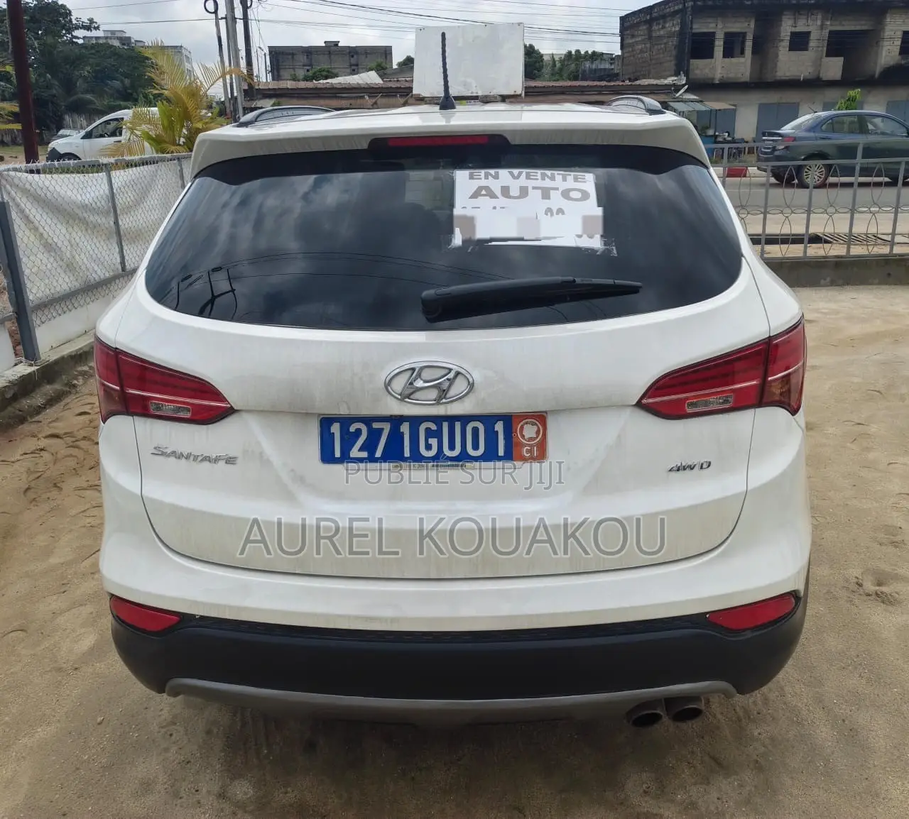Hyundai Santa Fe 2016 Blanc