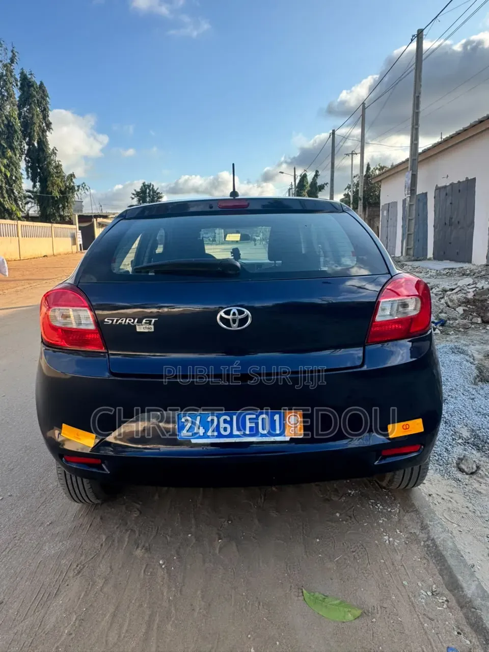 Toyota Starlet 2022 Noir