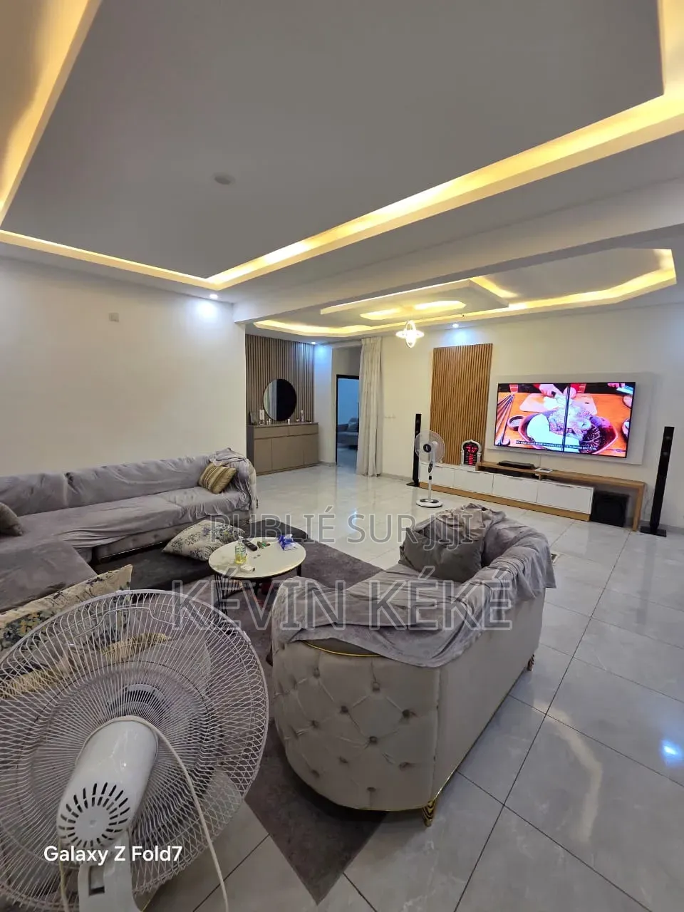 Meublé 3chbre Appartement dans Grâce Immobilier, Cocody à Louer