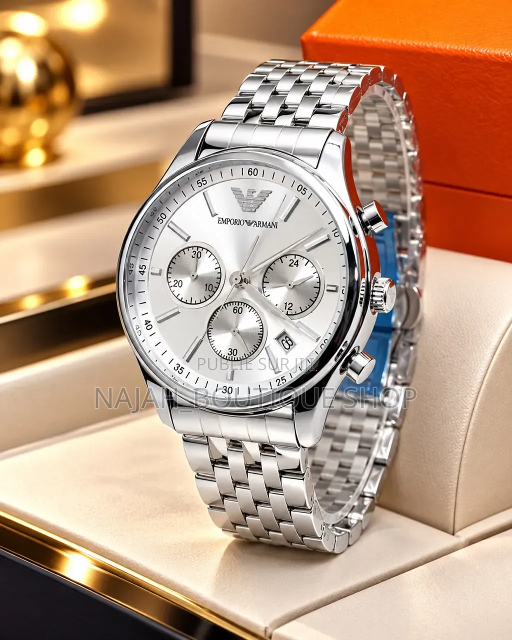 Montre Chronographe À Quartz Archetipo Emporio Armani CHF 269