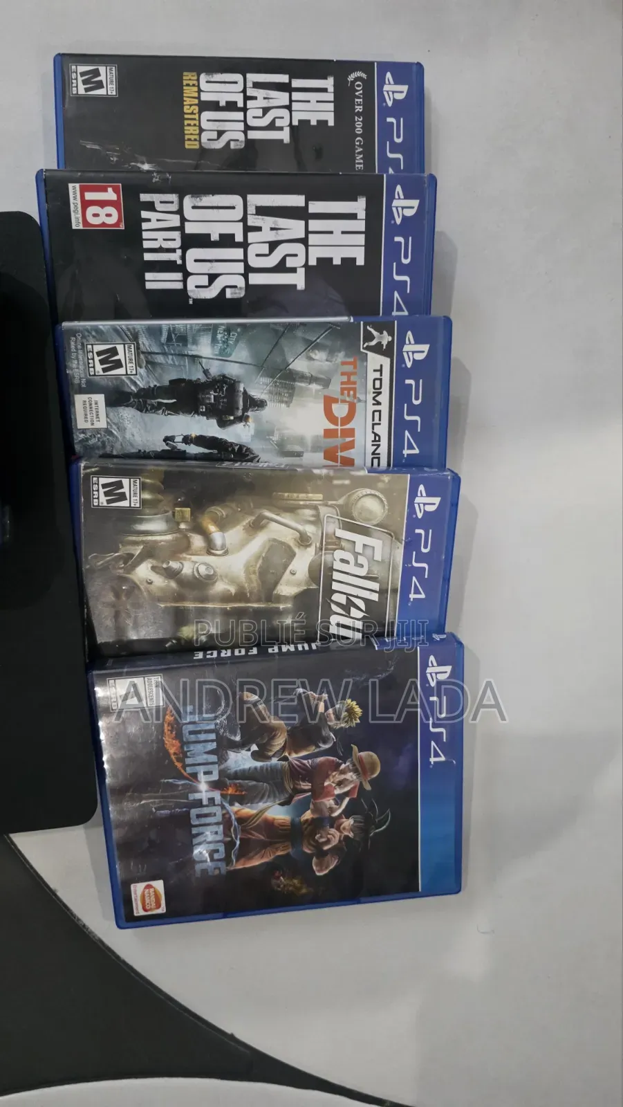 Ps4 Slim+5 Jeux Disc+2 Manette