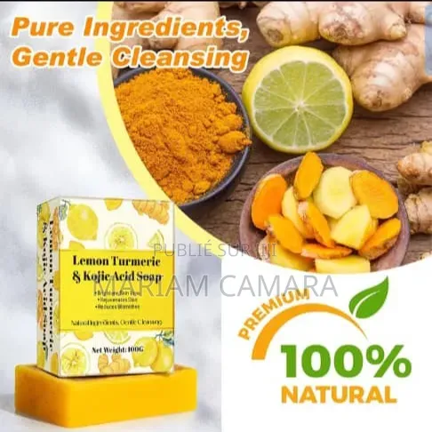 Savon Clarifiant Au Curcuma