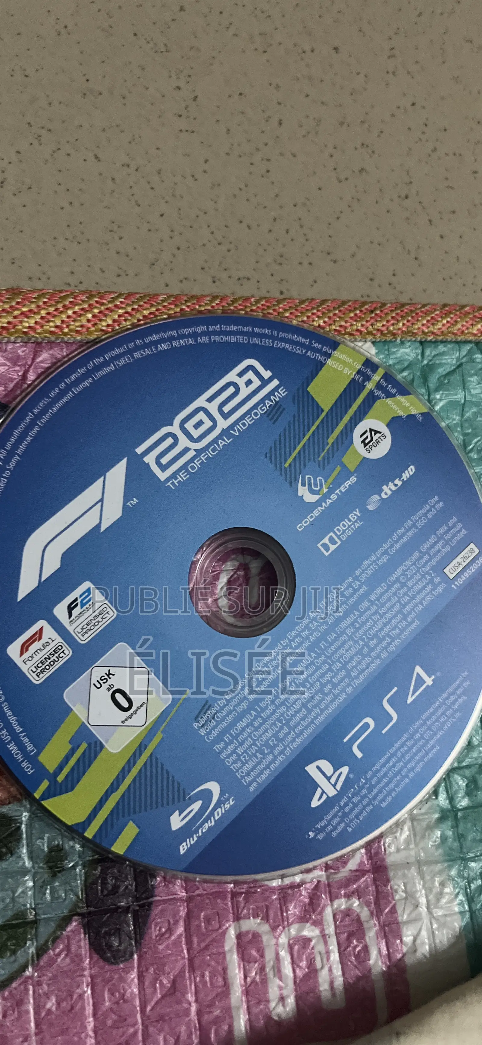 Cd Disquette Ps3