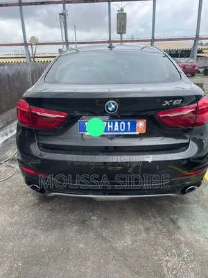 BMW X6 M Sport 2016 Noir