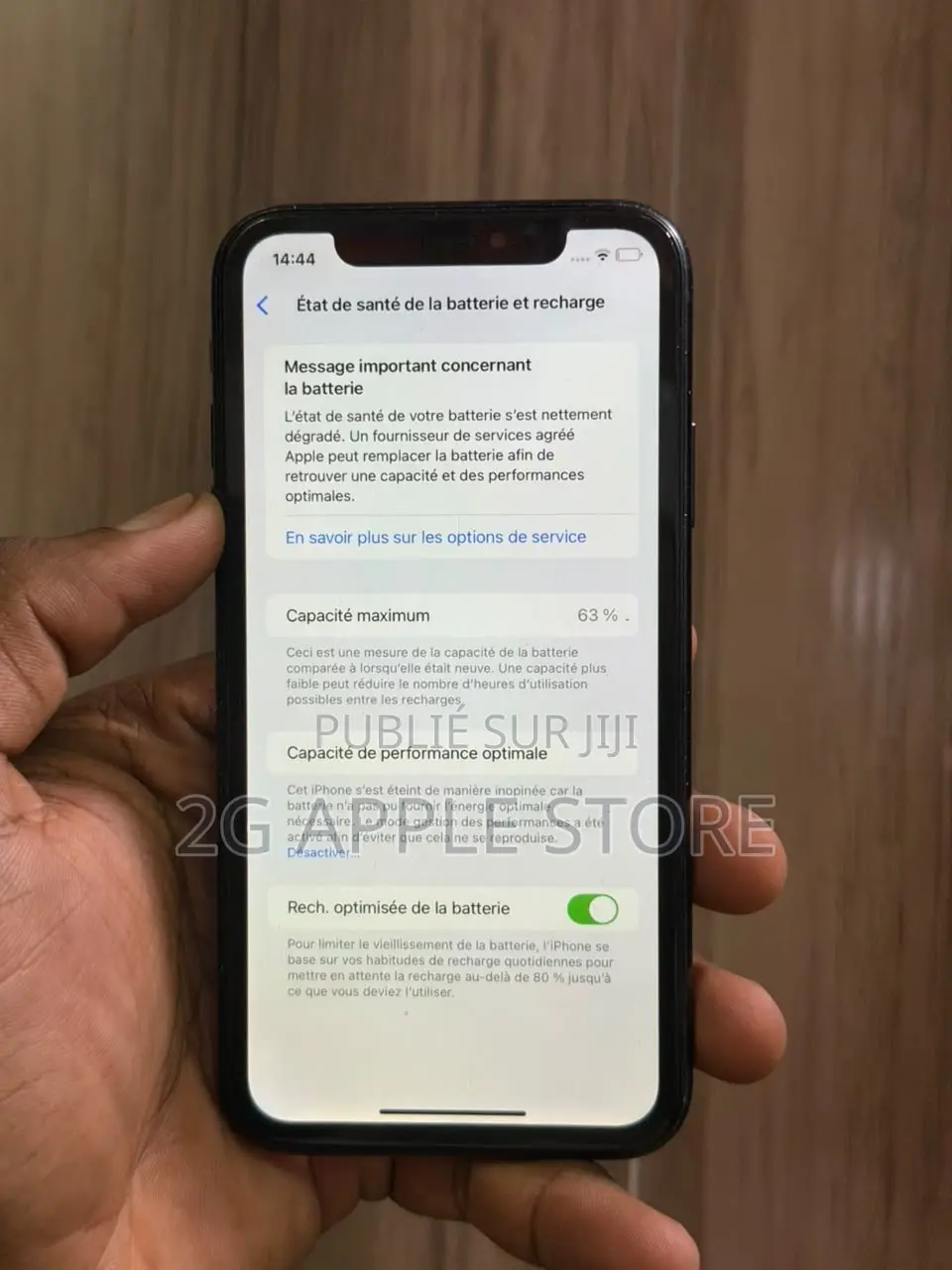 Nouveau Apple iPhone XR 64 GB Noir