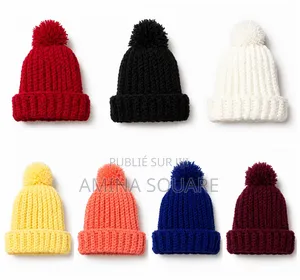 Bonnets À Pompon en Gros – Plusieurs Coloris Disponibles
