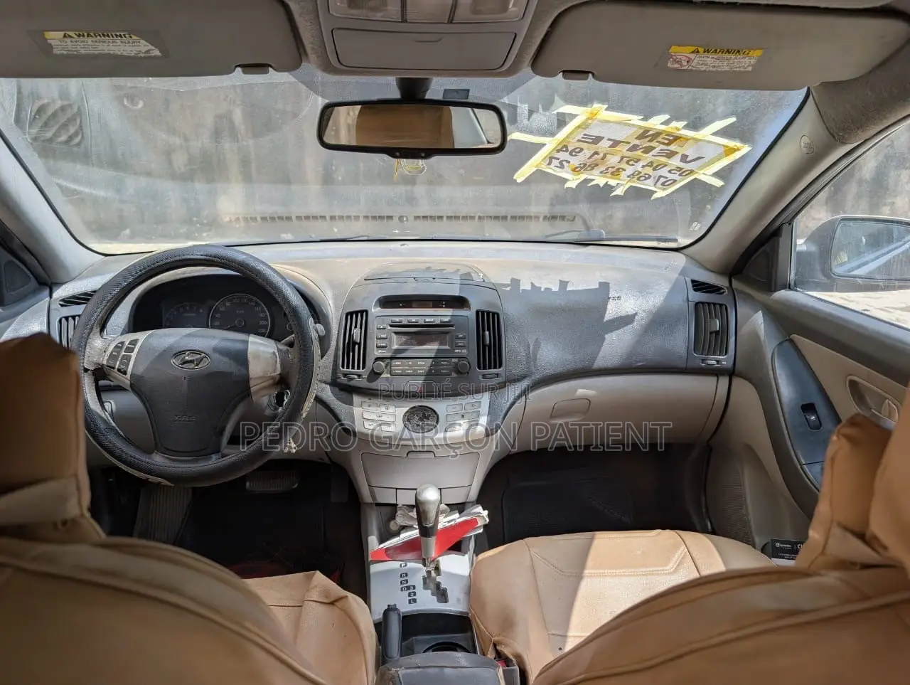 Hyundai Elantra 2008 Gris