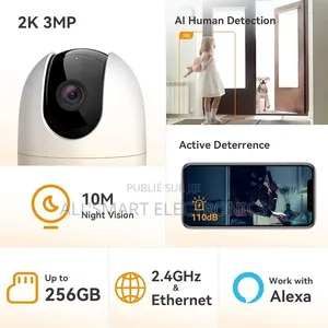 Caméra Imou 360 2k 3MP Audio Bidirectionnel