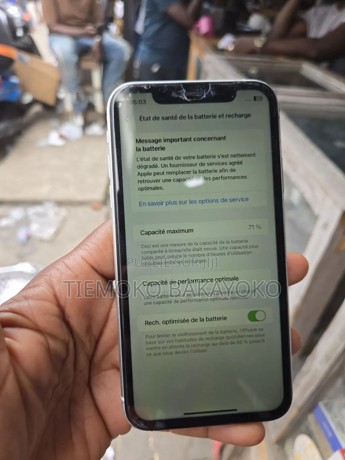 Apple iPhone XR 64 GB Blanc