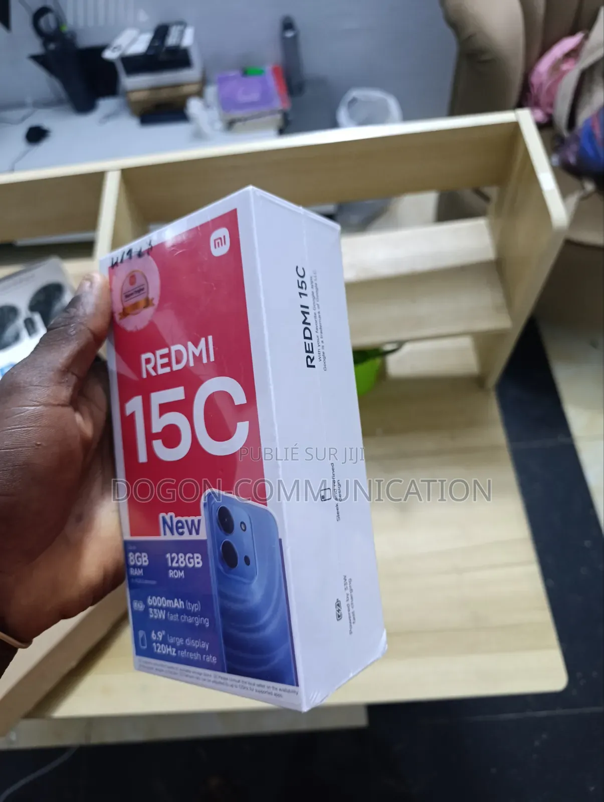 Nouveau Xiaomi Redmi 15C 128 GB Noir