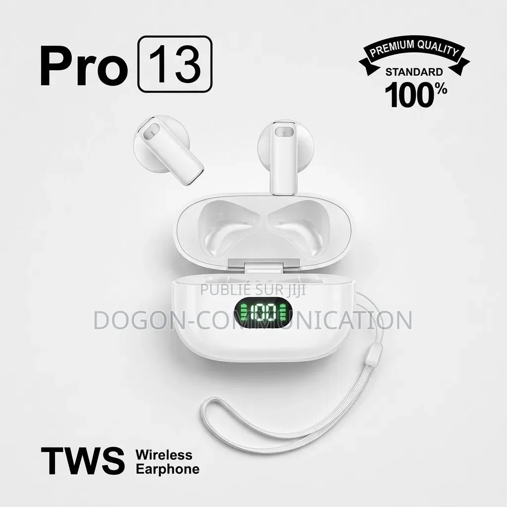Écouteurs Sans Fil TWS Pro 13 Avec Affichage Led