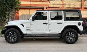 Jeep Wrangler Sahara 4 Door 4x4 2025 Blanc