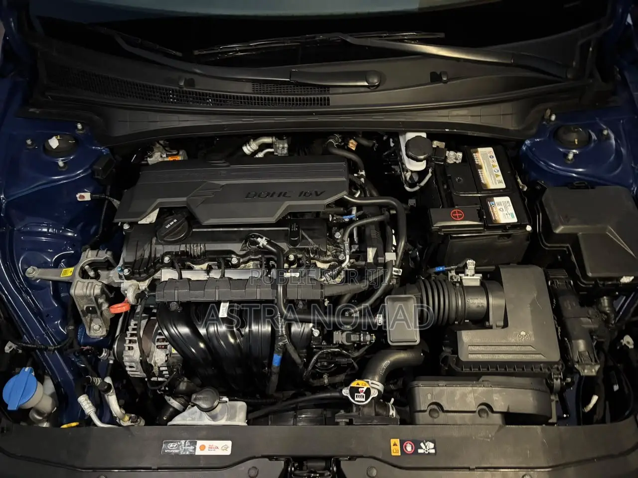 Hyundai Elantra 2023 Bleu