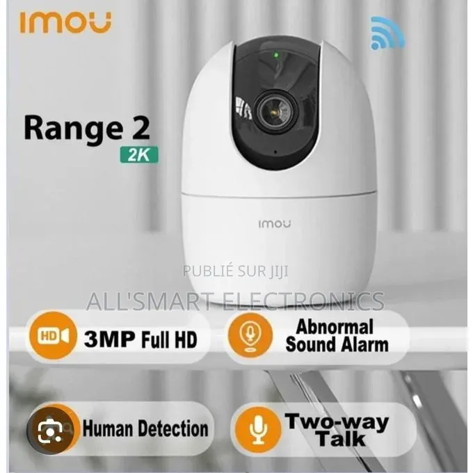 Caméra Imou 360 2k 3MP Audio Bidirectionnel