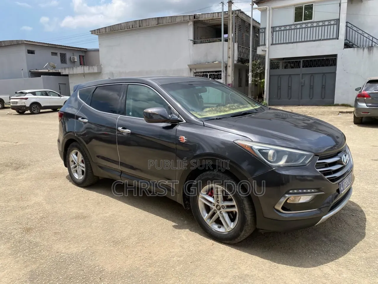 Hyundai Santa Fe 2017 Bleu