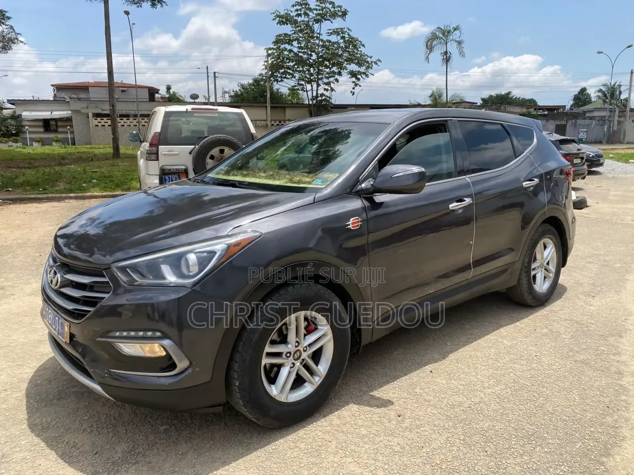 Hyundai Santa Fe 2017 Bleu