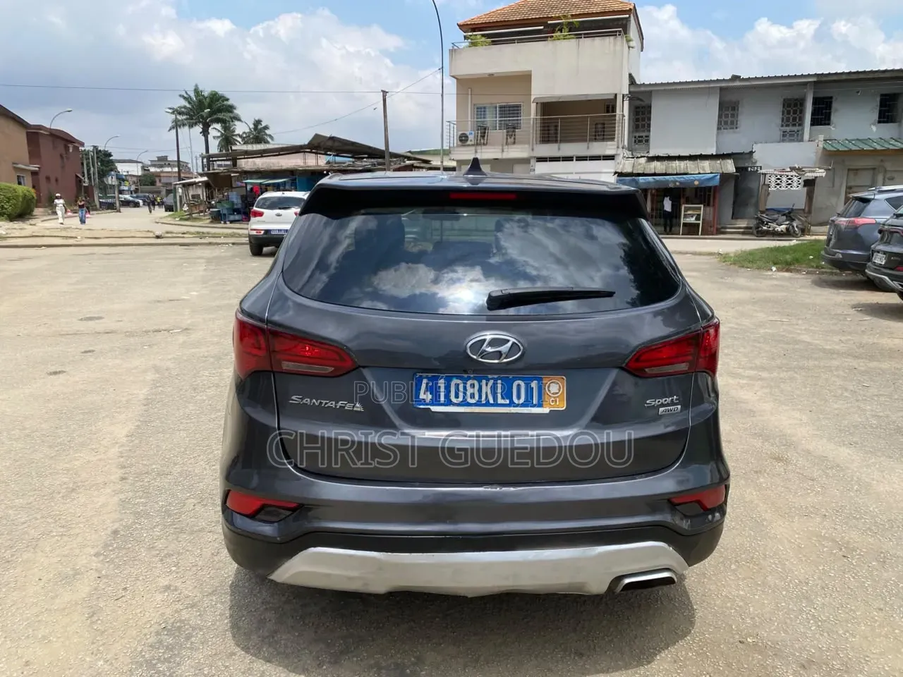 Hyundai Santa Fe 2017 Bleu