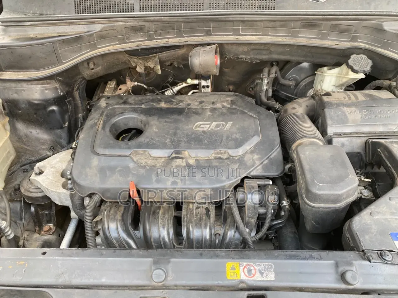 Hyundai Santa Fe 2017 Bleu