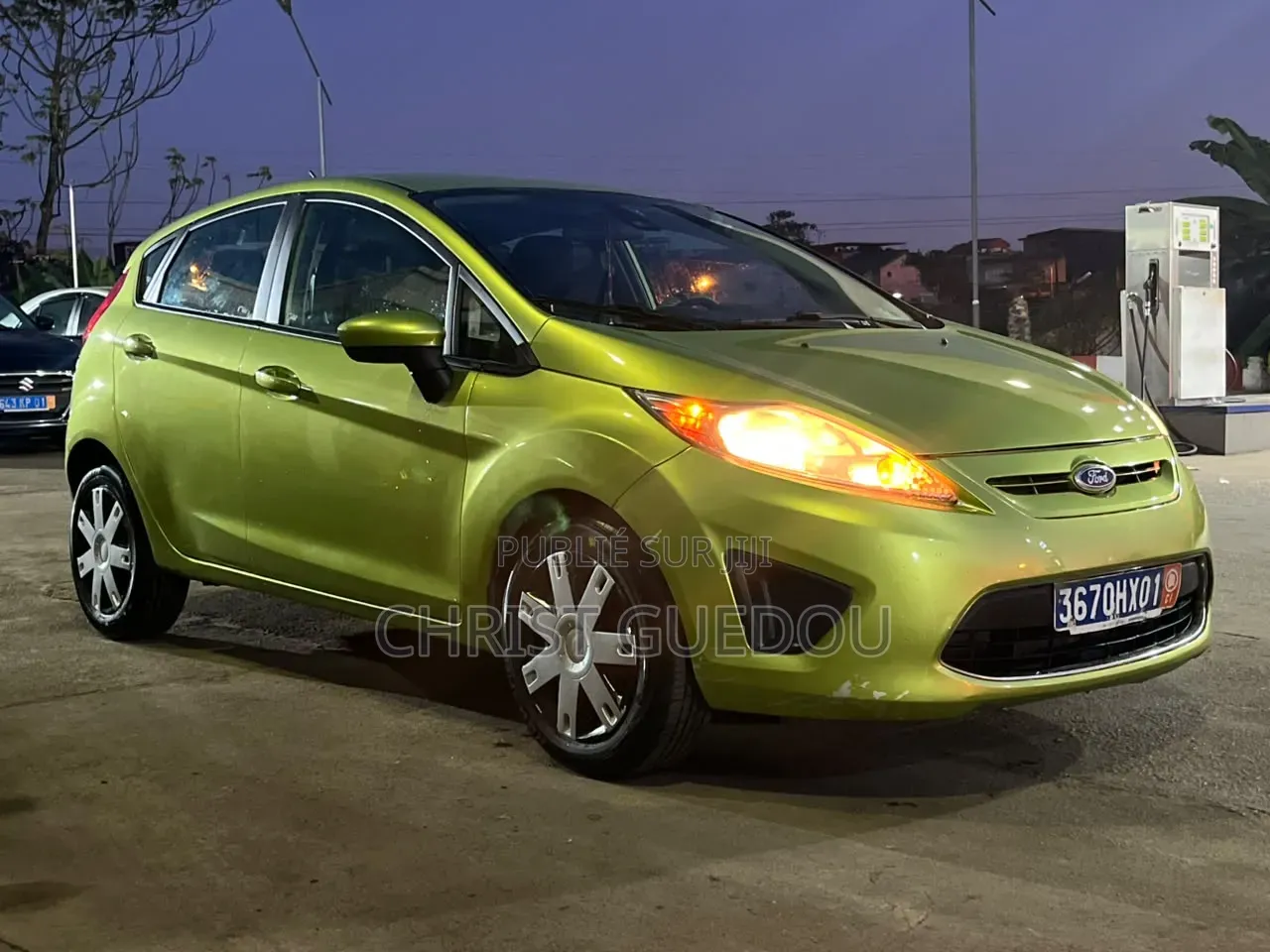 Ford Fiesta S 2011 Jaune