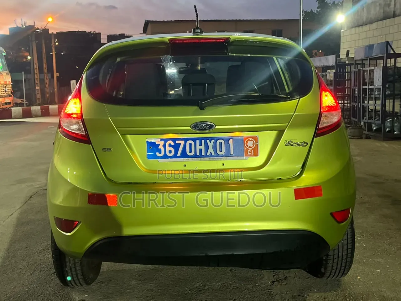 Ford Fiesta S 2011 Jaune