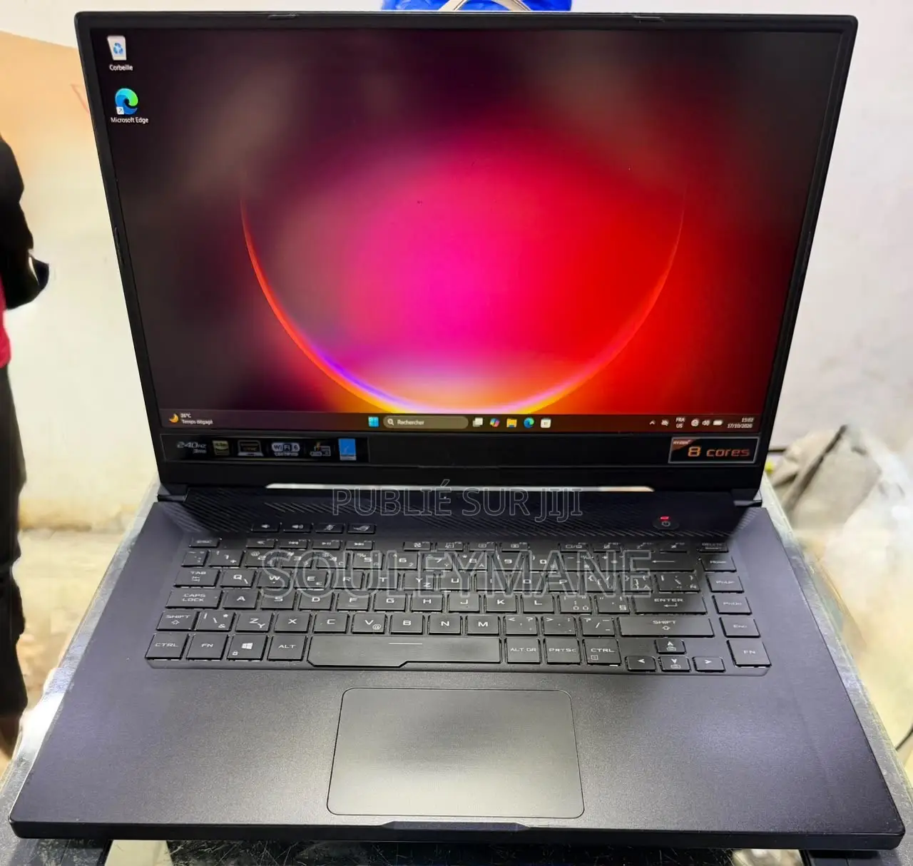 Ordinateur portable Asus ROG Zephyrus G15 16GB AMD Ryzen 9 SSD 1T
