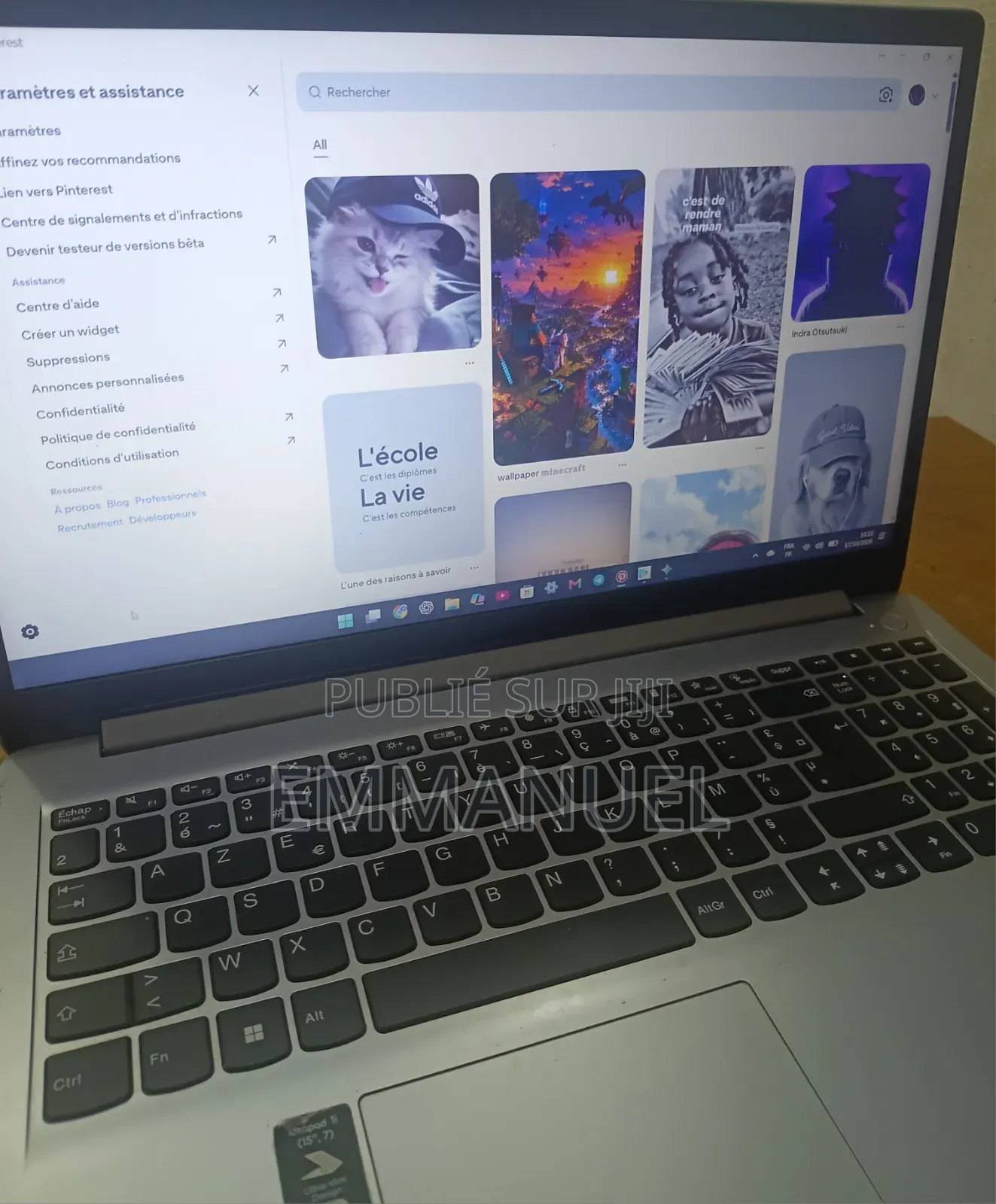 Ordinateur portable Lenovo IdeaPad 1 8GB Intel Celeron SSD 256GB