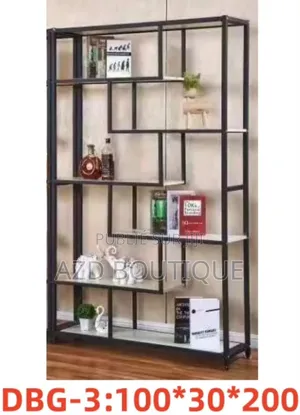 Étagère/Bibliothèque Industrielle Asymétrique