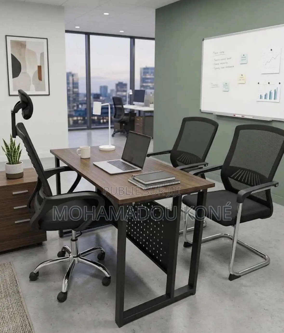 Table De Bureau Plus Chaises De Bureau