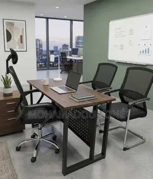 Table De Bureau Plus Chaises De Bureau
