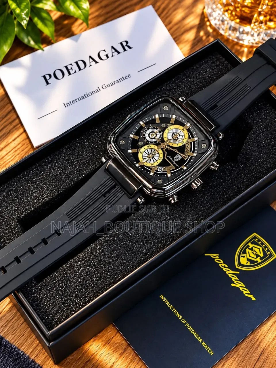 Poedagar Montre Homme