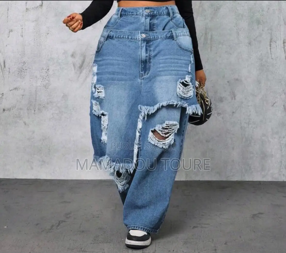 Jolie Jeans Pour Femme