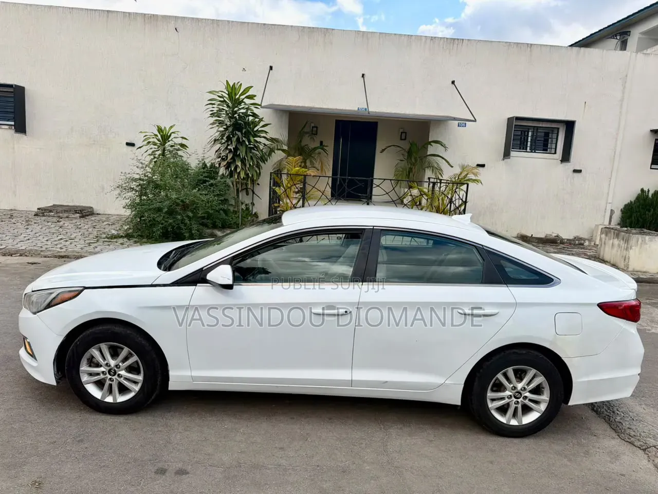 Hyundai Sonata 2016 Blanc