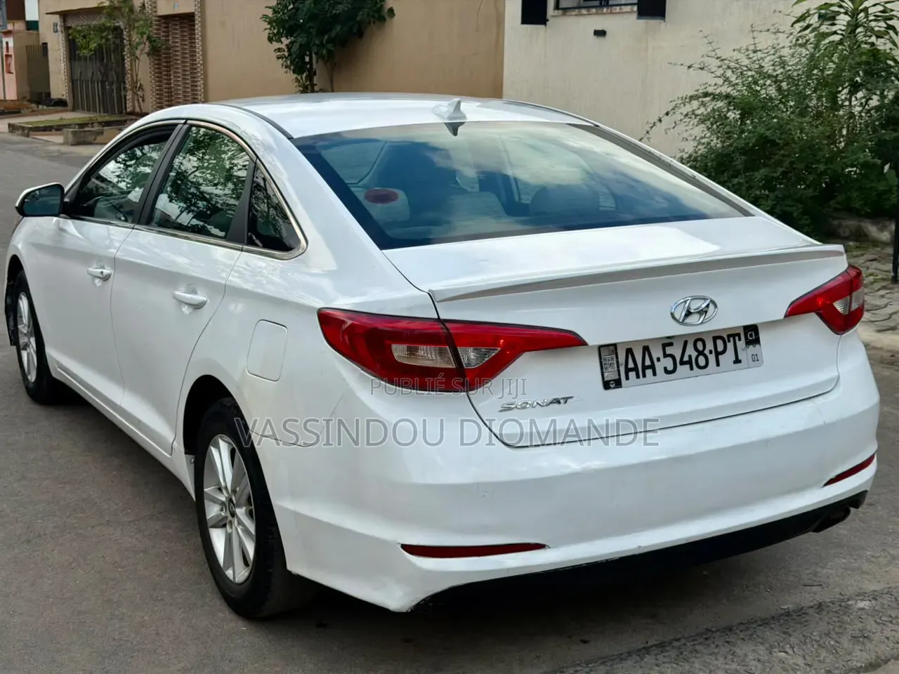 Hyundai Sonata 2016 Blanc