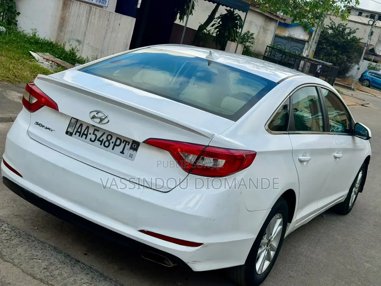 Hyundai Sonata 2016 Blanc