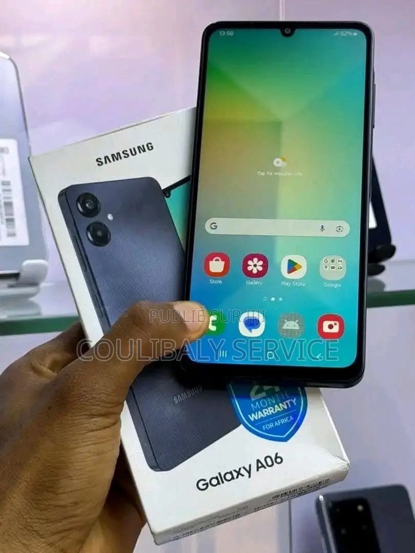 Nouveau Samsung Galaxy A06 5G 128 GB Bleu