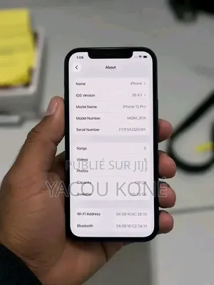 Nouveau Apple iPhone 12 Pro 128 GB Noir