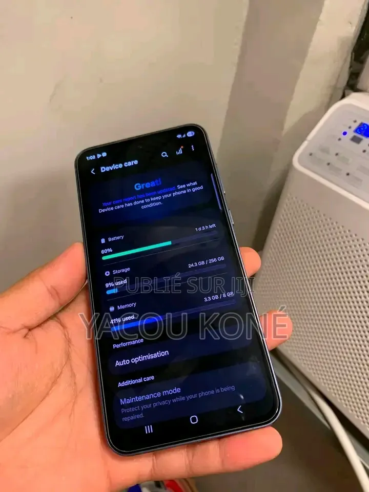 Nouveau Samsung Galaxy A55 256 GB Noir