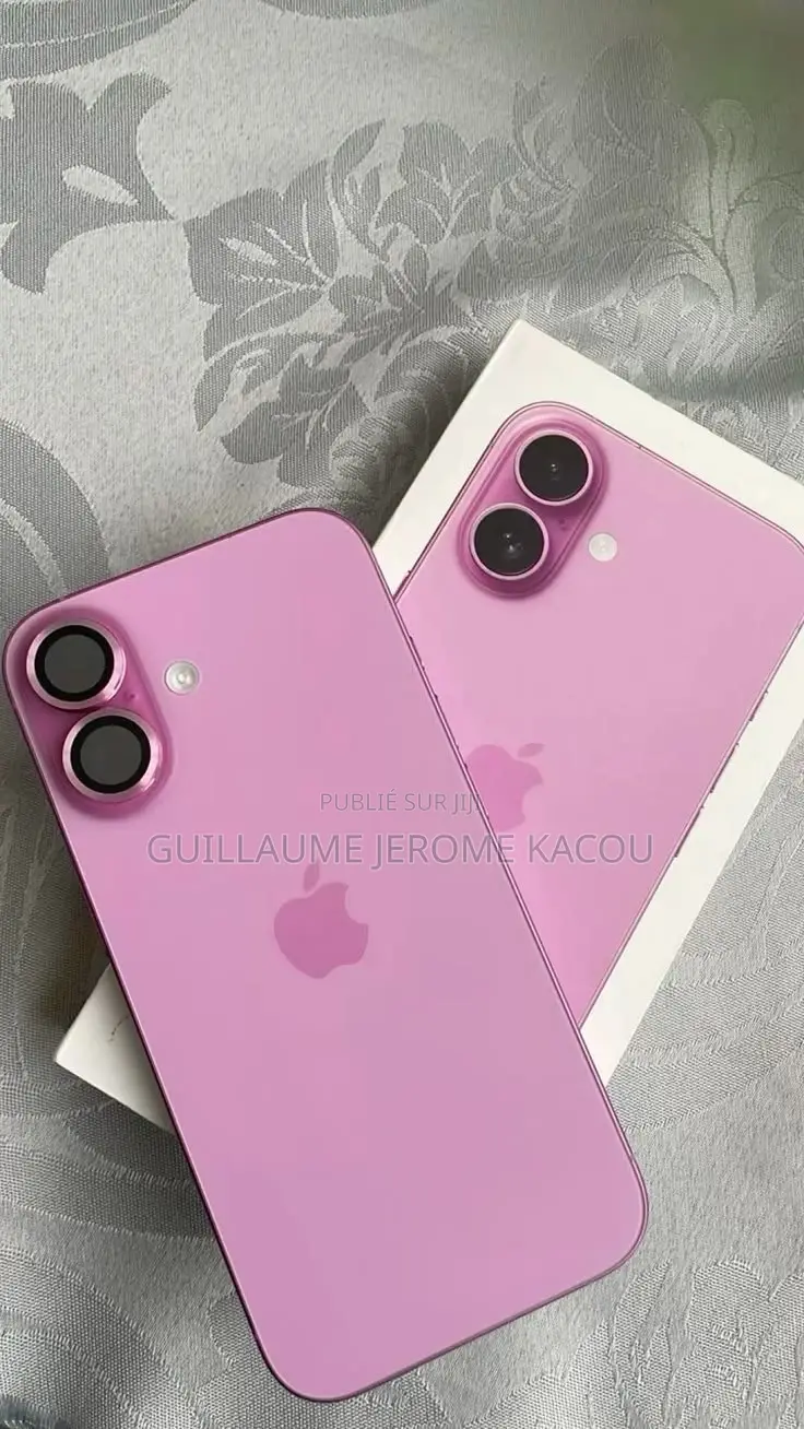 Nouveau Apple iPhone 16 128 GB Rose