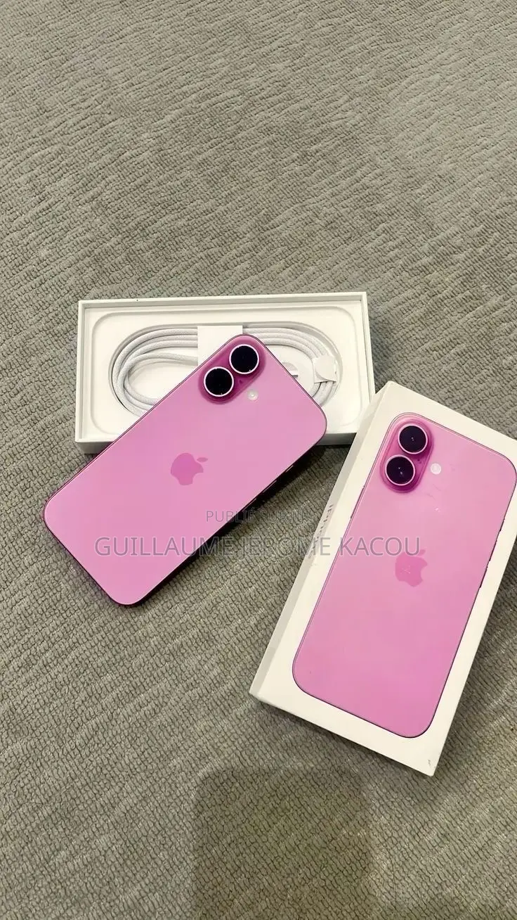 Nouveau Apple iPhone 16 128 GB Rose