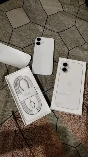 Nouveau Apple iPhone 16 256 GB Blanc