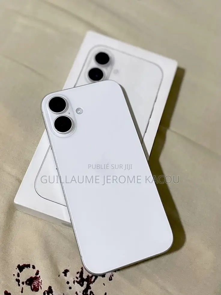 Nouveau Apple iPhone 16 256 GB Blanc